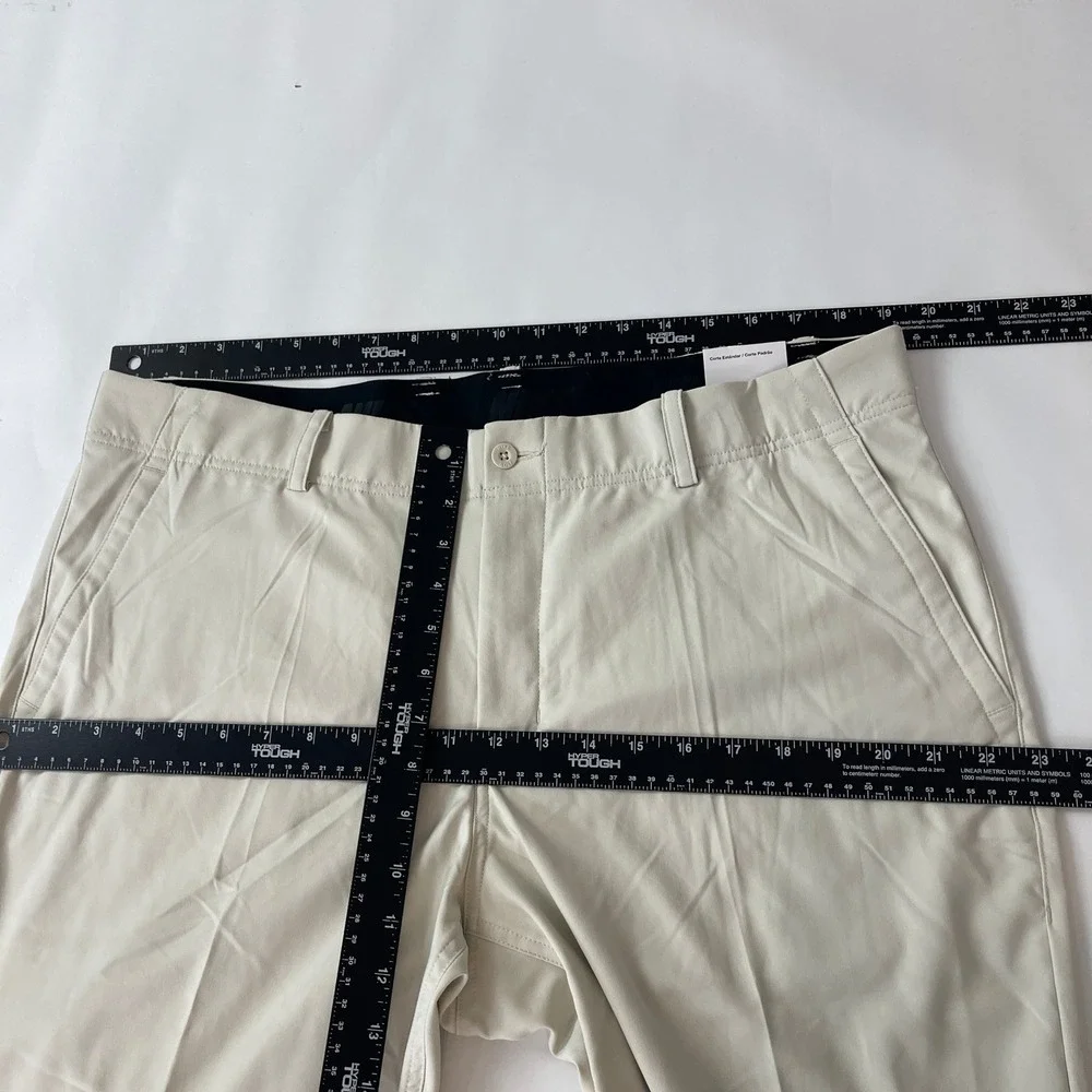 Nike Pants Mens 38x30 Beige Dri-Fit Flex Golf Standard Fit Performance Sports